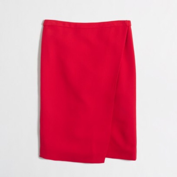J. Crew Dresses & Skirts - Petite Crepe Wrap Pencil Skirt